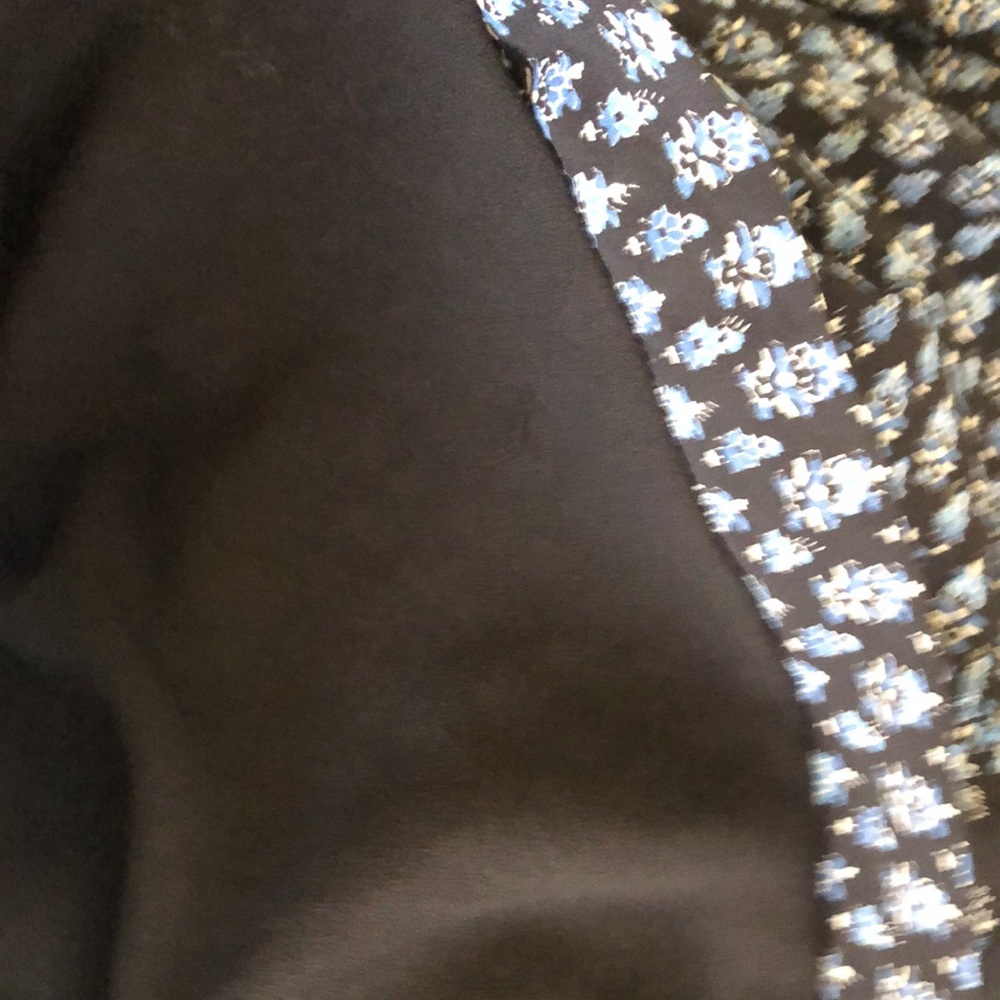 Veronica Beard Black-Blue and White Patterned Dress Size 6 - Picture 10 of 12